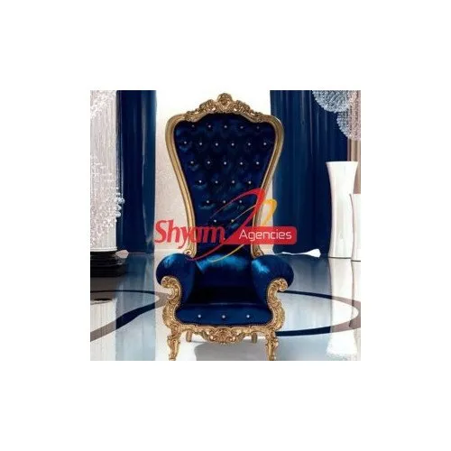 Designer Blue Wedding Chair